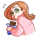 🍫-Love Story, Telegram Sticker