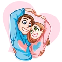 ❤️-Love Story, Telegram Sticker