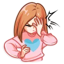 🤦‍♀️-Love Story, Telegram Sticker
