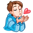 😘-Love Story, Telegram Sticker