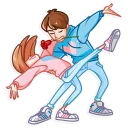 💃-Love Story, Telegram Sticker