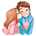 😚-Love Story, Telegram Sticker