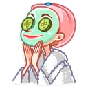 💆-Love Story, Telegram Sticker