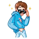 😎-Love Story, Telegram Sticker