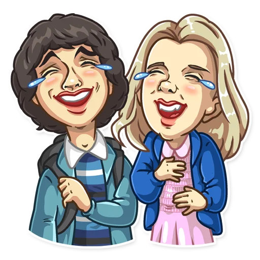 Stranger Things, telegram sticker
