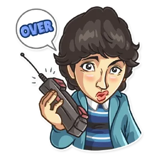 👋-Stranger Things, Telegram Sticker