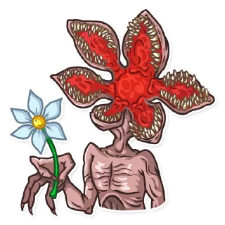 🌸-Stranger Things, Telegram Sticker