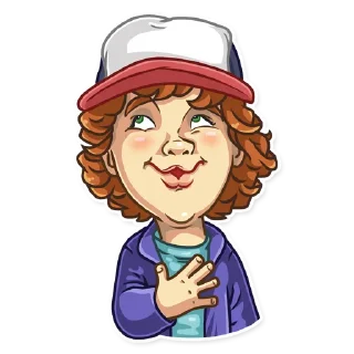 ☺️-Stranger Things, Telegram Sticker
