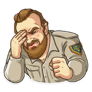 🤦‍♂️-Stranger Things, Telegram Sticker