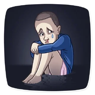 😢-Stranger Things, Telegram Sticker