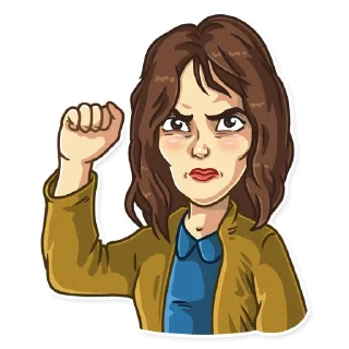 ✊-Stranger Things, Telegram Sticker