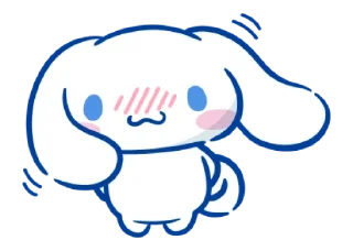 🐰-@STRAWBERRYHOLIC : Cinnamoroll, Telegram Sticker