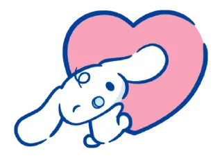 🐰-@STRAWBERRYHOLIC : Cinnamoroll, Telegram Sticker