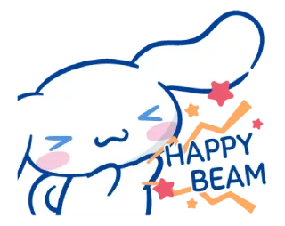 🐰-@STRAWBERRYHOLIC : Cinnamoroll, Telegram Sticker