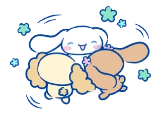 🐰-@STRAWBERRYHOLIC : Cinnamoroll, Telegram Sticker