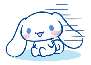 🐰-@STRAWBERRYHOLIC : Cinnamoroll, Telegram Sticker