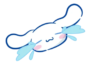 🐰-@STRAWBERRYHOLIC : Cinnamoroll, Telegram Sticker