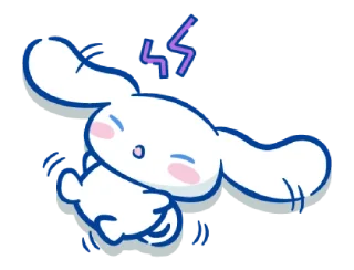 🐰-@STRAWBERRYHOLIC : Cinnamoroll, Telegram Sticker
