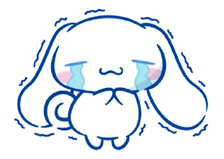 🐰-@STRAWBERRYHOLIC : Cinnamoroll, Telegram Sticker