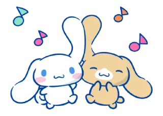 🐰-@STRAWBERRYHOLIC : Cinnamoroll, Telegram Sticker