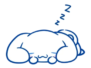 🐰-@STRAWBERRYHOLIC : Cinnamoroll, Telegram Sticker
