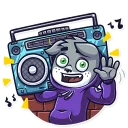 👋-Street Cat, Telegram Sticker