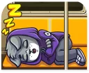 😴-Street Cat, Telegram Sticker