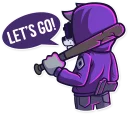 😎-Street Cat, Telegram Sticker