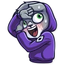 ☺️-Street Cat, Telegram Sticker