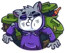 🤕-Street Cat, Telegram Sticker
