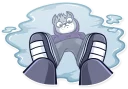 🙁-Street Cat, Telegram Sticker