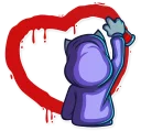 ❤-Street Cat, Telegram Sticker