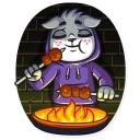😋-Street Cat, Telegram Sticker