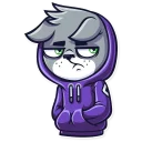 😒-Street Cat, Telegram Sticker