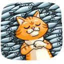 💵-Striped Cat, Telegram Sticker