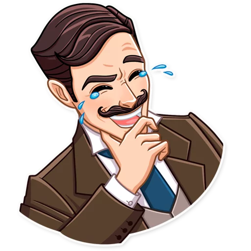 Such a Gentleman, telegram sticker