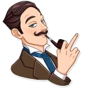 🖕-Such a Gentleman, Telegram Sticker
