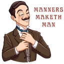🧐-Such a Gentleman, Telegram Sticker