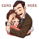 🤗-Such a Gentleman, Telegram Sticker