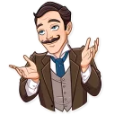 🤷‍♂️-Such a Gentleman, Telegram Sticker