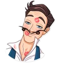 🥰-Such a Gentleman, Telegram Sticker