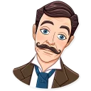😕-Such a Gentleman, Telegram Sticker