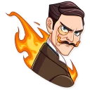 😡-Such a Gentleman, Telegram Sticker