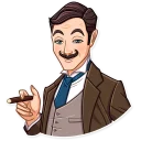 😏-Such a Gentleman, Telegram Sticker