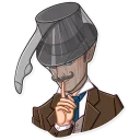 🤫-Such a Gentleman, Telegram Sticker