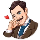 😘-Such a Gentleman, Telegram Sticker