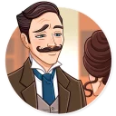 😑-Such a Gentleman, Telegram Sticker