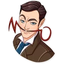 🙅‍♂️-Such a Gentleman, Telegram Sticker