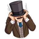 😖-Such a Gentleman, Telegram Sticker