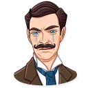 😭-Such a Gentleman, Telegram Sticker